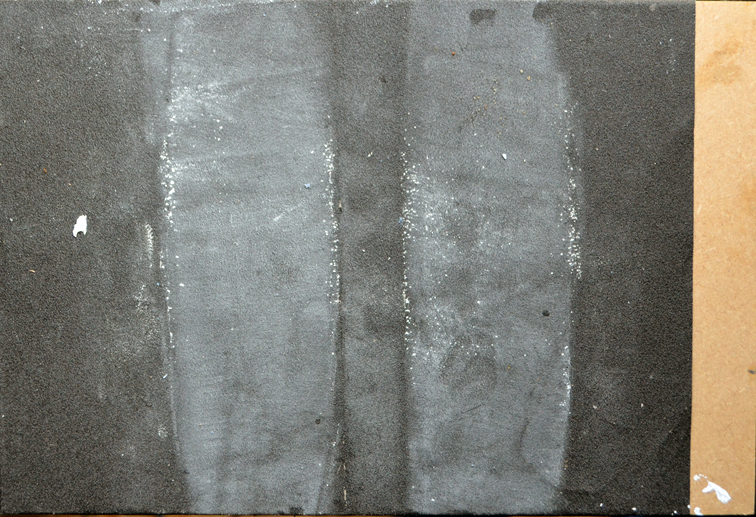 After Image 7: 2014, oil & glass paper on panel, 20.5cm x 35.5cm]